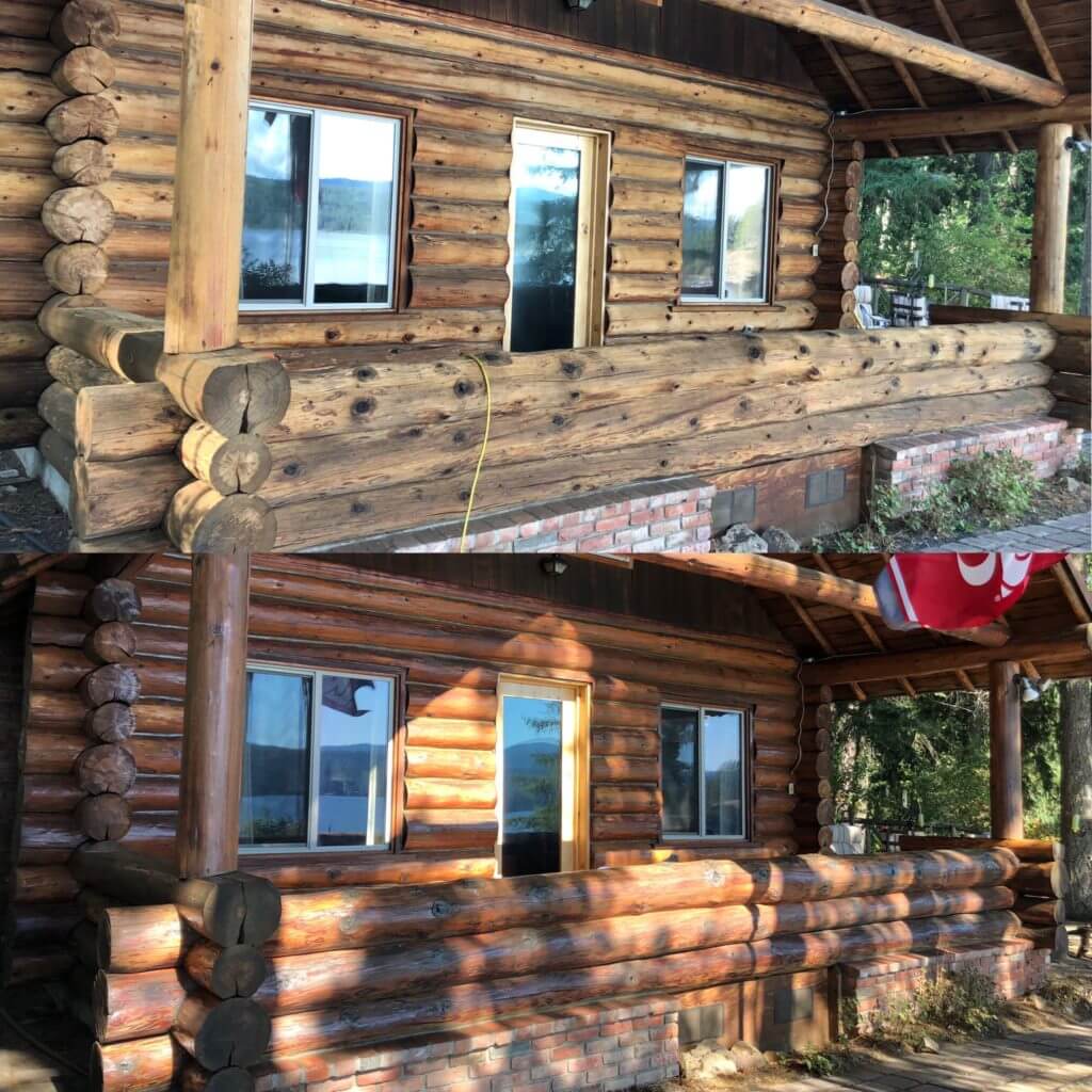 CDA Log Home Restoration