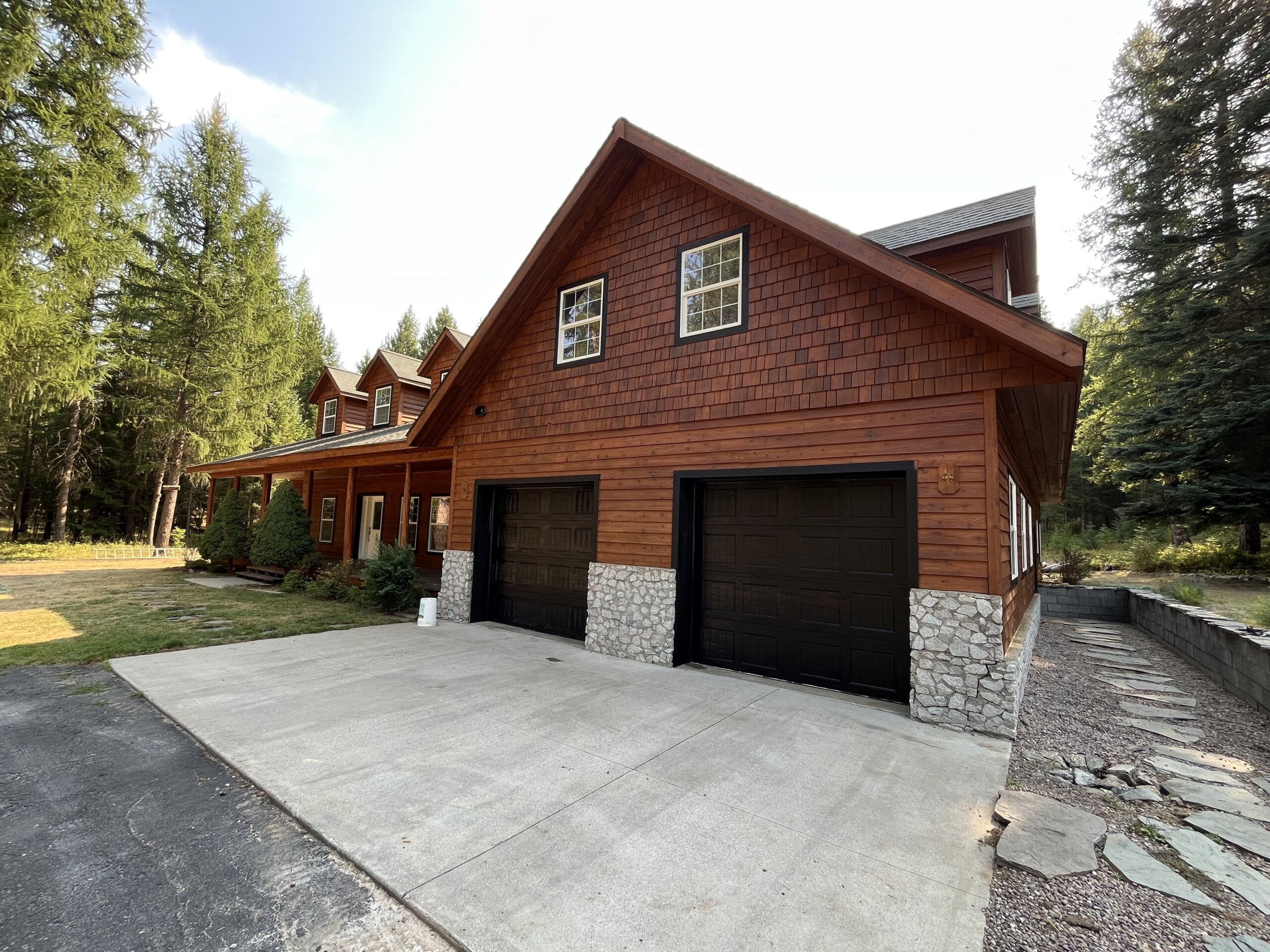 Cedar siding restoration Coeur d' alene