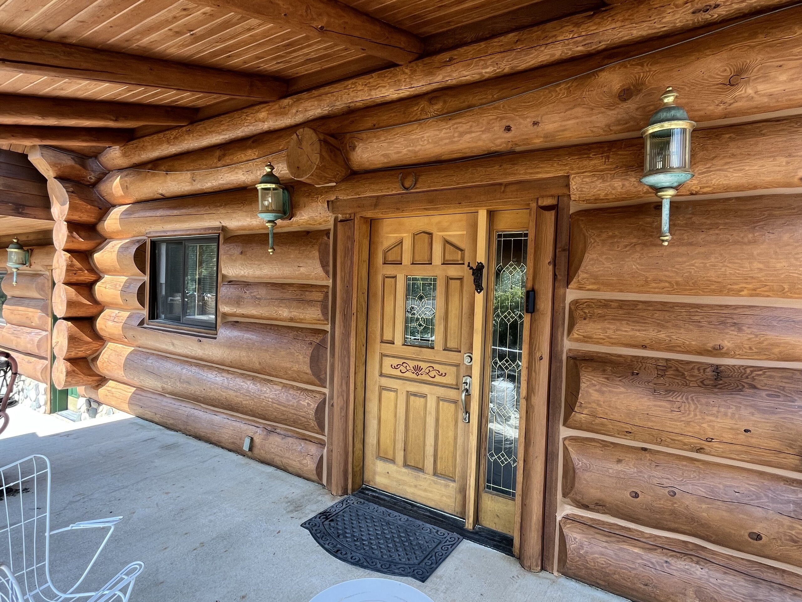 Chewelah Log Home Restoration